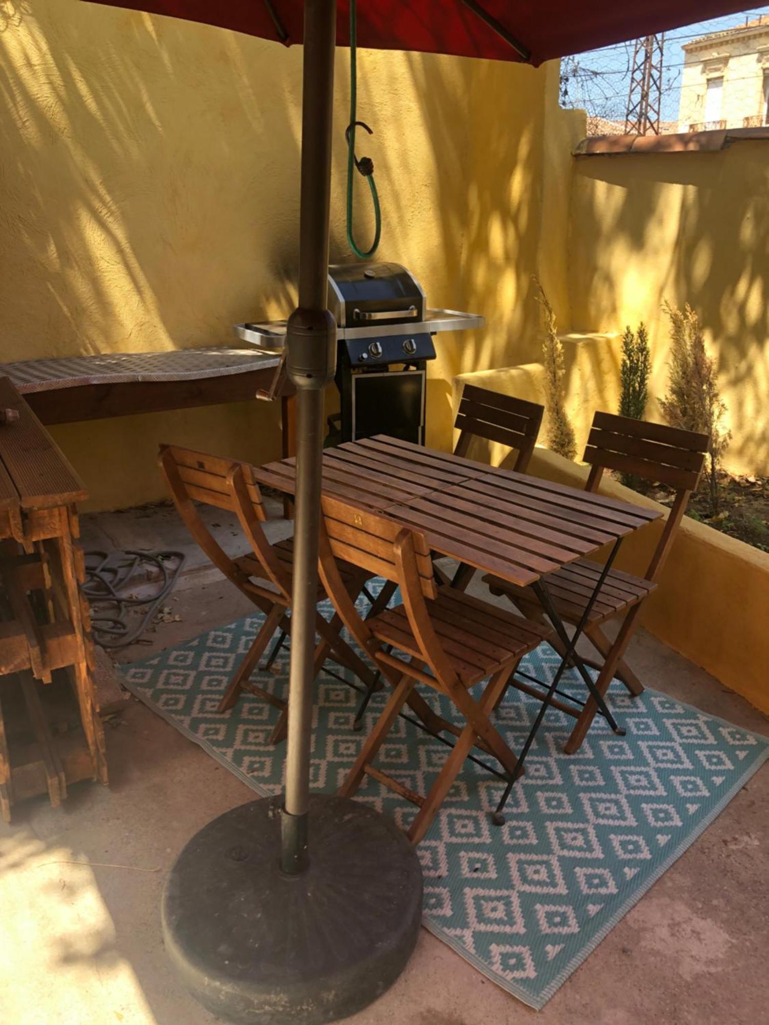Grand T2 Climatise Avec Jardin Et Spa Narbonne Exterior photo